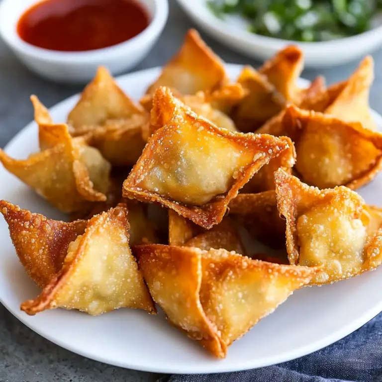 Crispy Cream Cheese Wontons The Ultimate Party Appetizer 1