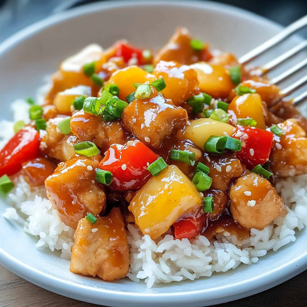 Crispy Oven Baked Sweet and Sour Chicken Better Than Takeout