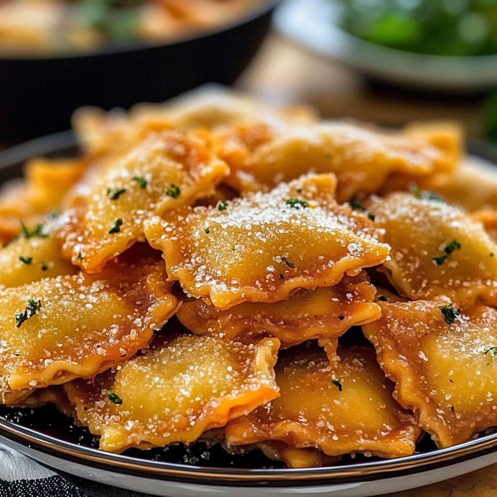 Crispy Ravioli A Crunchy Cheesy Irresistible Appetizer