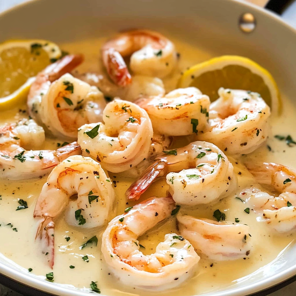 Easy Creamy Garlic Shrimp Quick 15 Minute Recipe for a Rich Flavorful Dinner