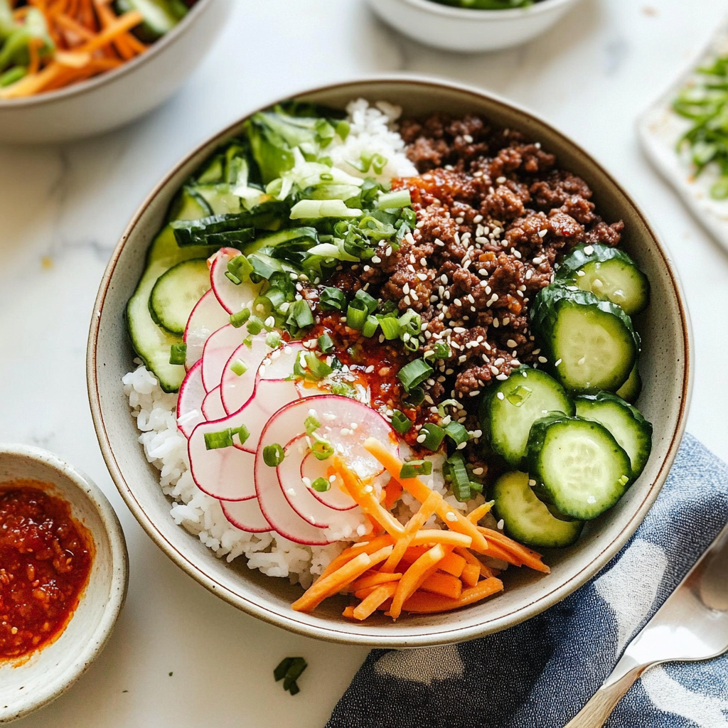Flavorful Korean Ground Beef Bowl Quick Easy High Protein Meal - Flavorful Korean Ground Beef Bowl: An Incredible Easy Meal 16 Flavorful Korean Ground Beef Bowl Quick Easy High Protein Meal 1