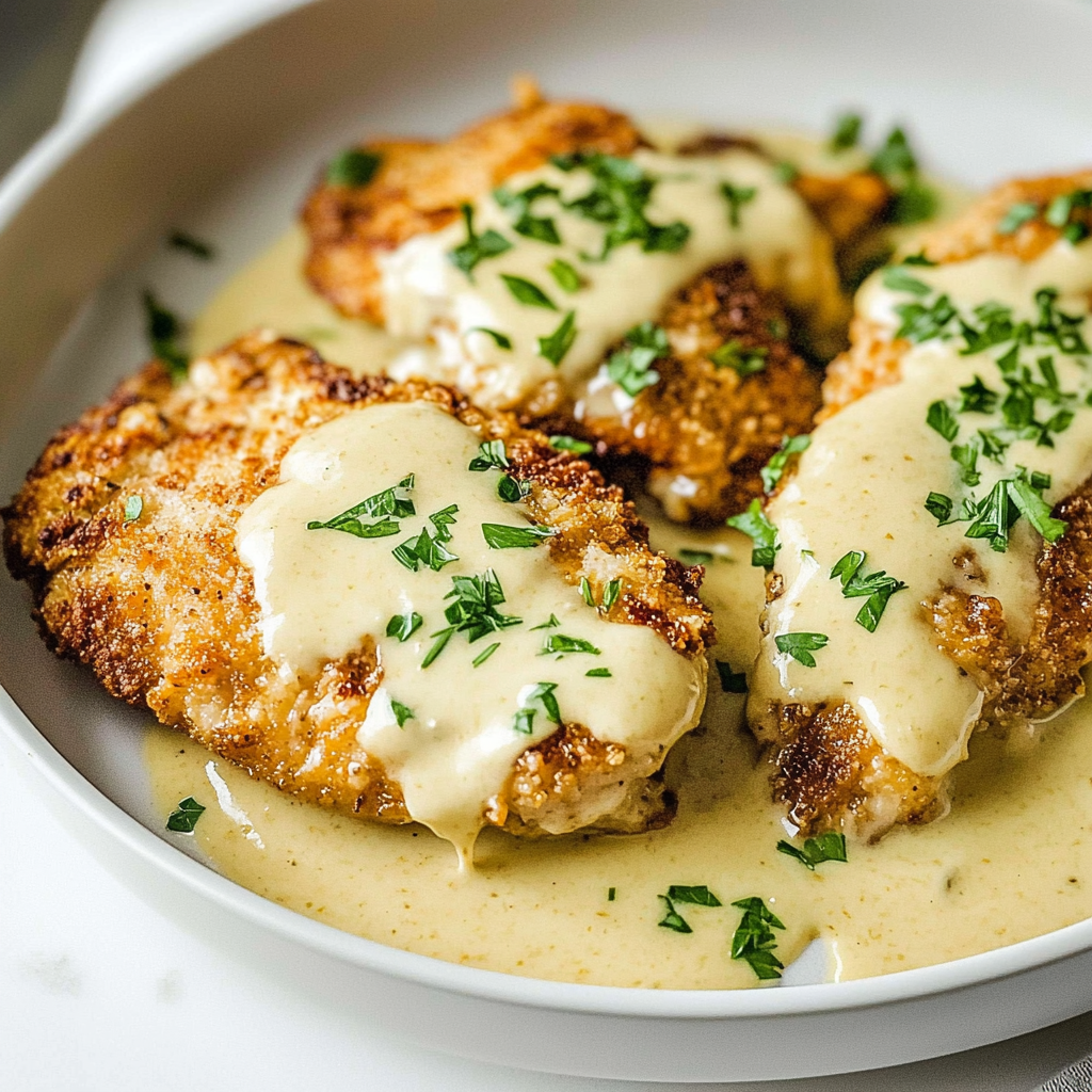 Parmesan Crusted Chicken with Creamy Garlic Sauce Crispy Savory Delicious - Incredible Parmesan Crusted Chicken with Creamy Garlic Sauce 20 Parmesan Crusted Chicken with Creamy Garlic Sauce Crispy Savory Delicious 1