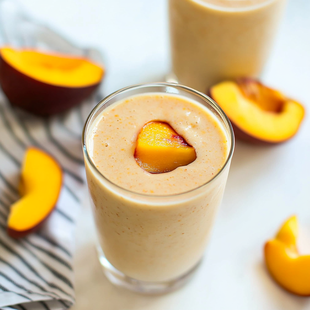 Refreshing Peach Smoothie Recipe A Sweet Healthy Drink to Start Your Day - Amazing Refreshing Peach Smoothie Recipe for a Delicious Day 14 Refreshing Peach Smoothie Recipe A Sweet Healthy Drink to Start Your Day 1