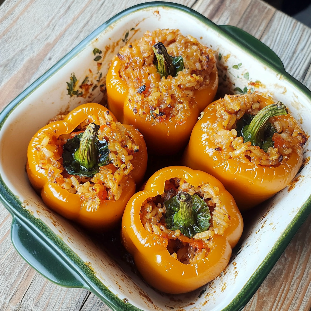 Stuffed Bell Peppers with Rice Veggies Healthy Flavorful and Easy to Make - Amazing Stuffed Bell Peppers with Rice Veggies for Delightful Meals 19 Stuffed Bell Peppers with Rice Veggies Healthy Flavorful and Easy to Make 1