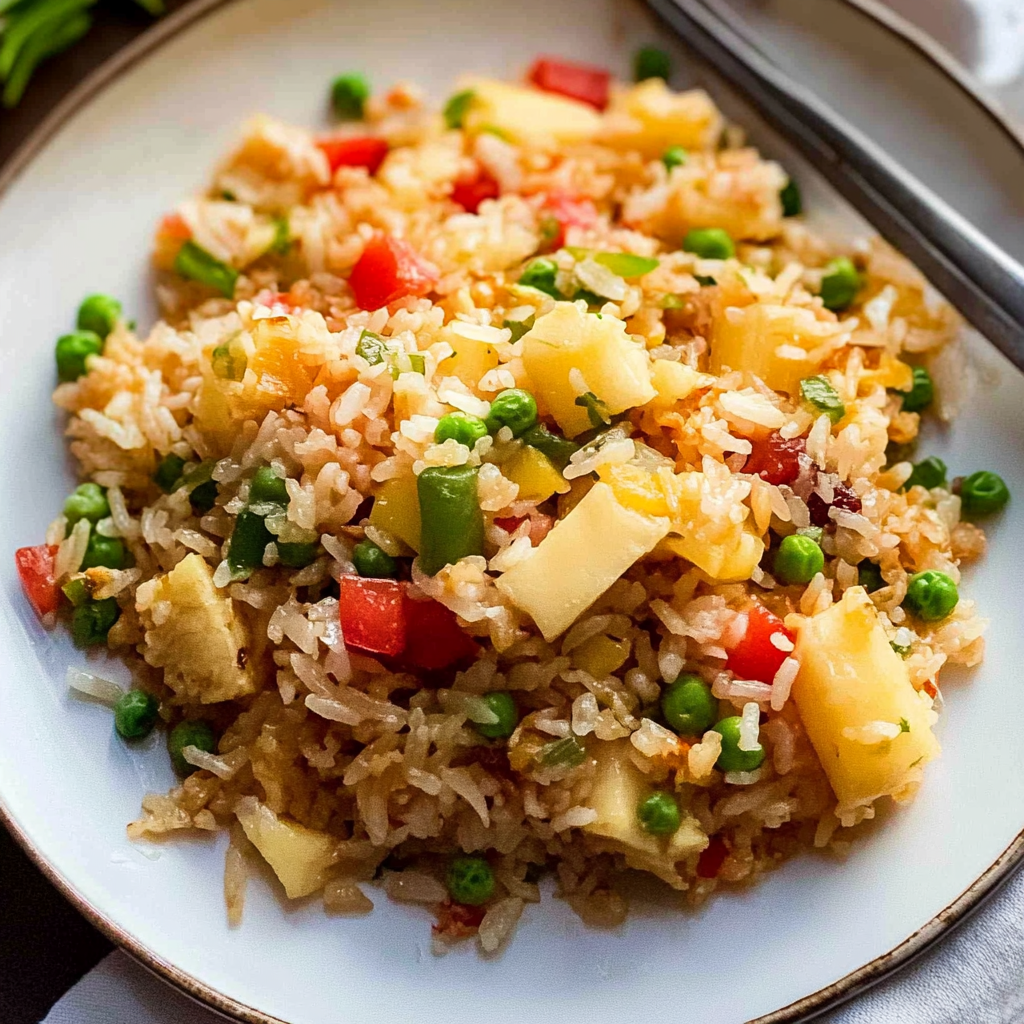 Thai Pineapple Fried Rice A Sweet Savory Tropical Delight