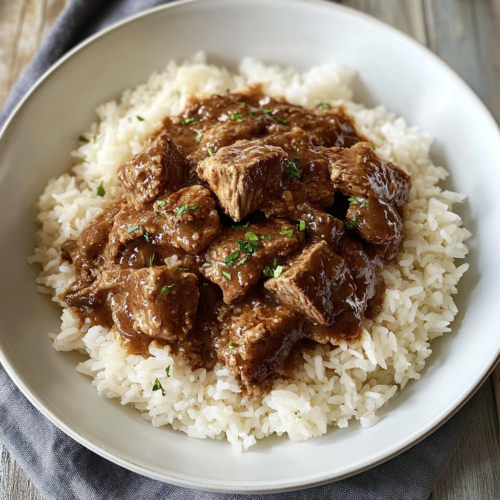 Amazing Beef Tips and Rice for a Mouthwatering Meal 19 beef tips and rice 1