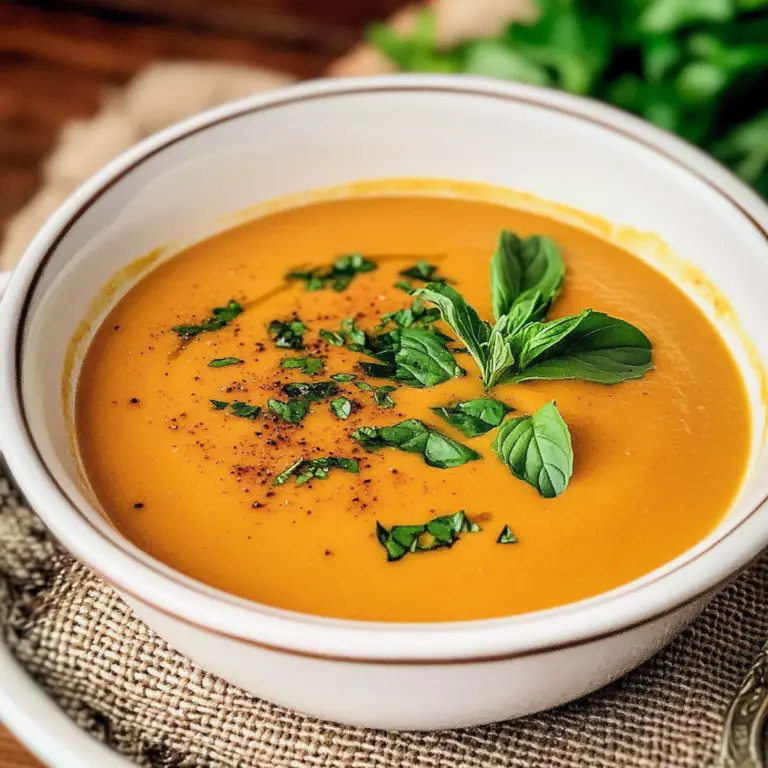 Amazing Carrot Soup Recipe for a Delicious Comfort Meal 19 carrot soup 1