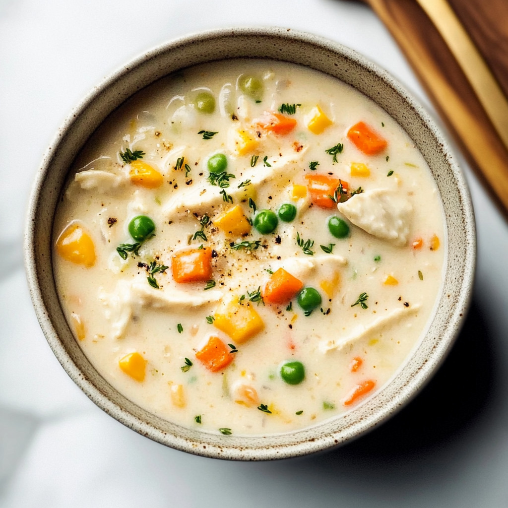 Amazing Chicken Pot Pie Soup for Ultimate Comfort Food 21 chicken pot pie soup 1