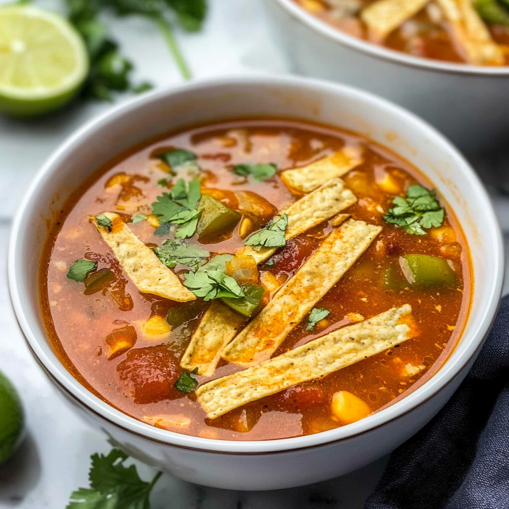 Amazing Chicken Tortilla Soup for Ultimate Comfort Food 20 chicken tortilla soup 1