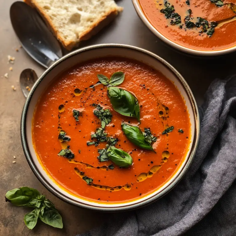 Amazing Roasted Tomato Soup for a Delicious Cozy Night 18 roasted tomato soup 1