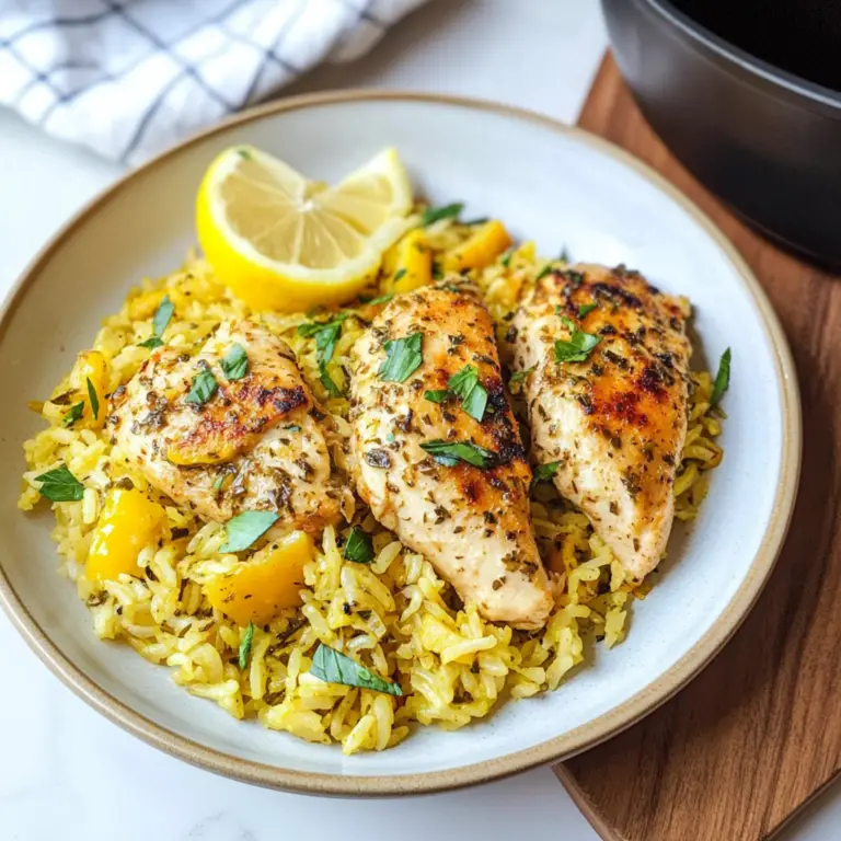 One Pot Lemon Herb Chicken and Rice Fresh Flavorful Perfect for Weeknights - Amazing One Pot Lemon Herb Chicken and Rice for Weeknights 22 One Pot Lemon Herb Chicken and Rice Fresh Flavorful Perfect for Weeknights 1