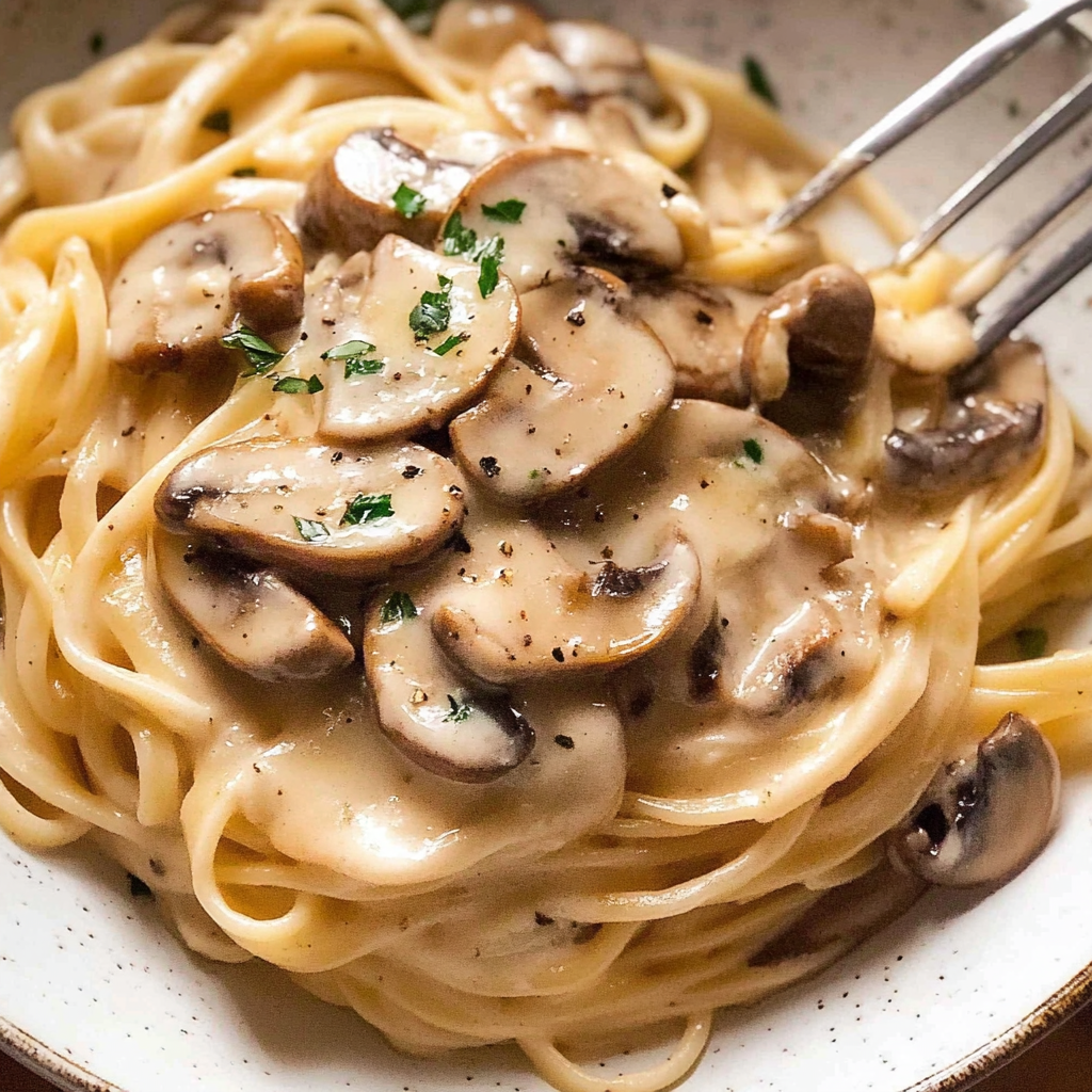 Creamy Mushroom Pasta: An Incredible Comfort Dish 19 creamy mushroom pasta 1