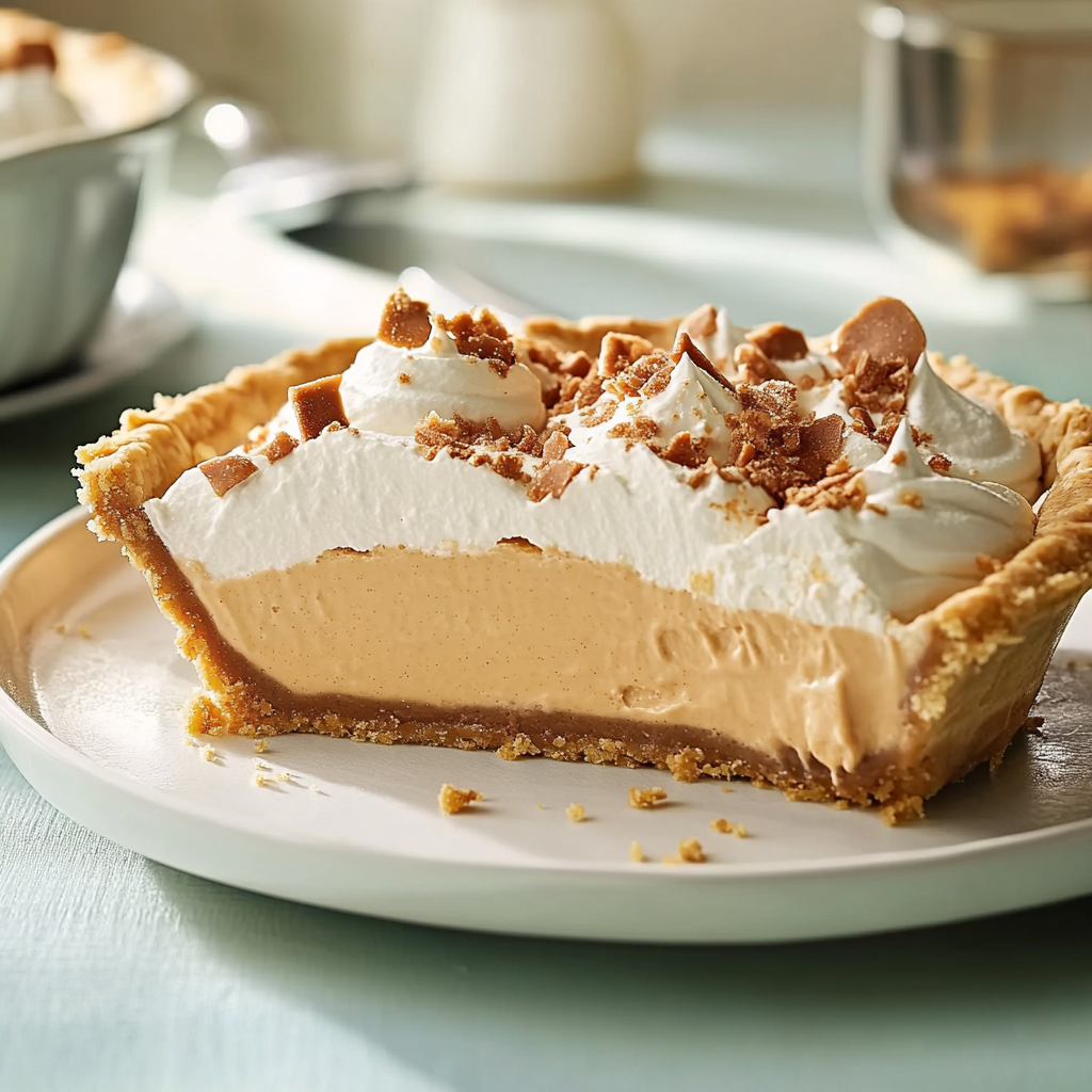 Irresistible Amish Peanut Butter Cream Pie Recipe 1 amish peanut butter cream pie featured