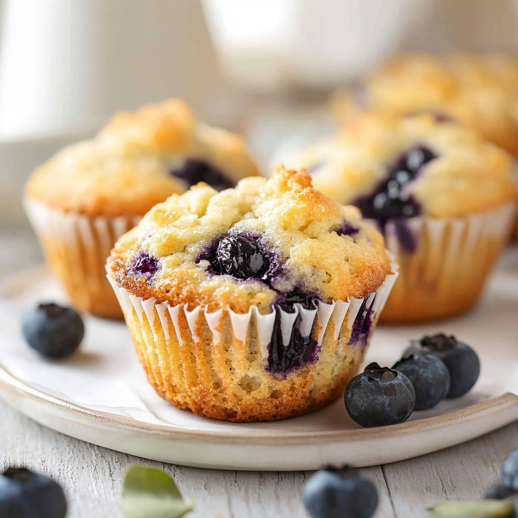Irresistible Blueberry Muffins: A Fluffy Delight Recipe 2 Recipe preparation