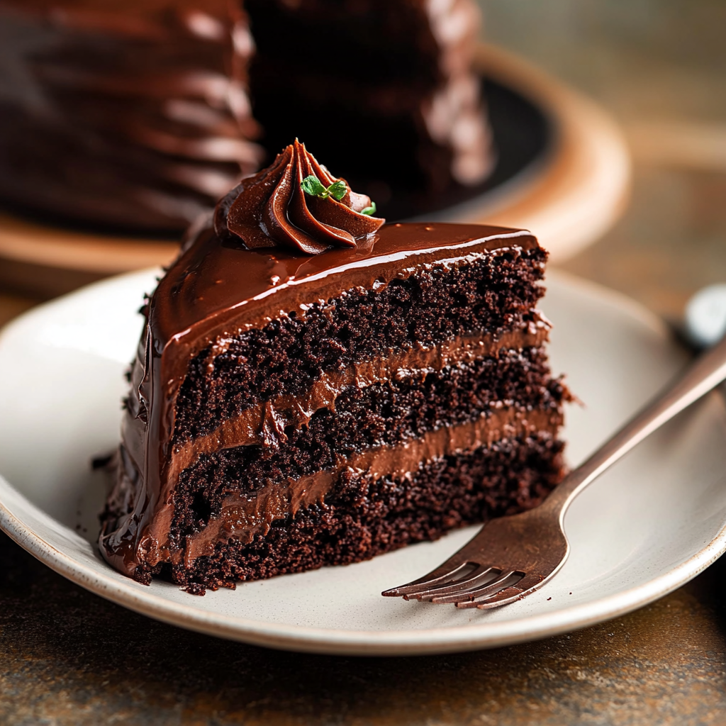 Ultimate Chocolate Cake Recipe for Irresistible Indulgence 3 Serving and storing