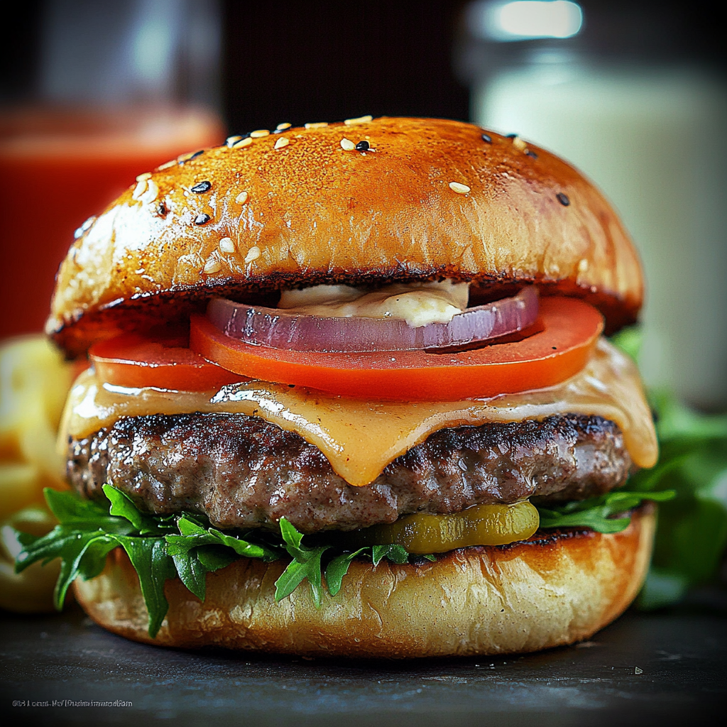 homemade burgers featured