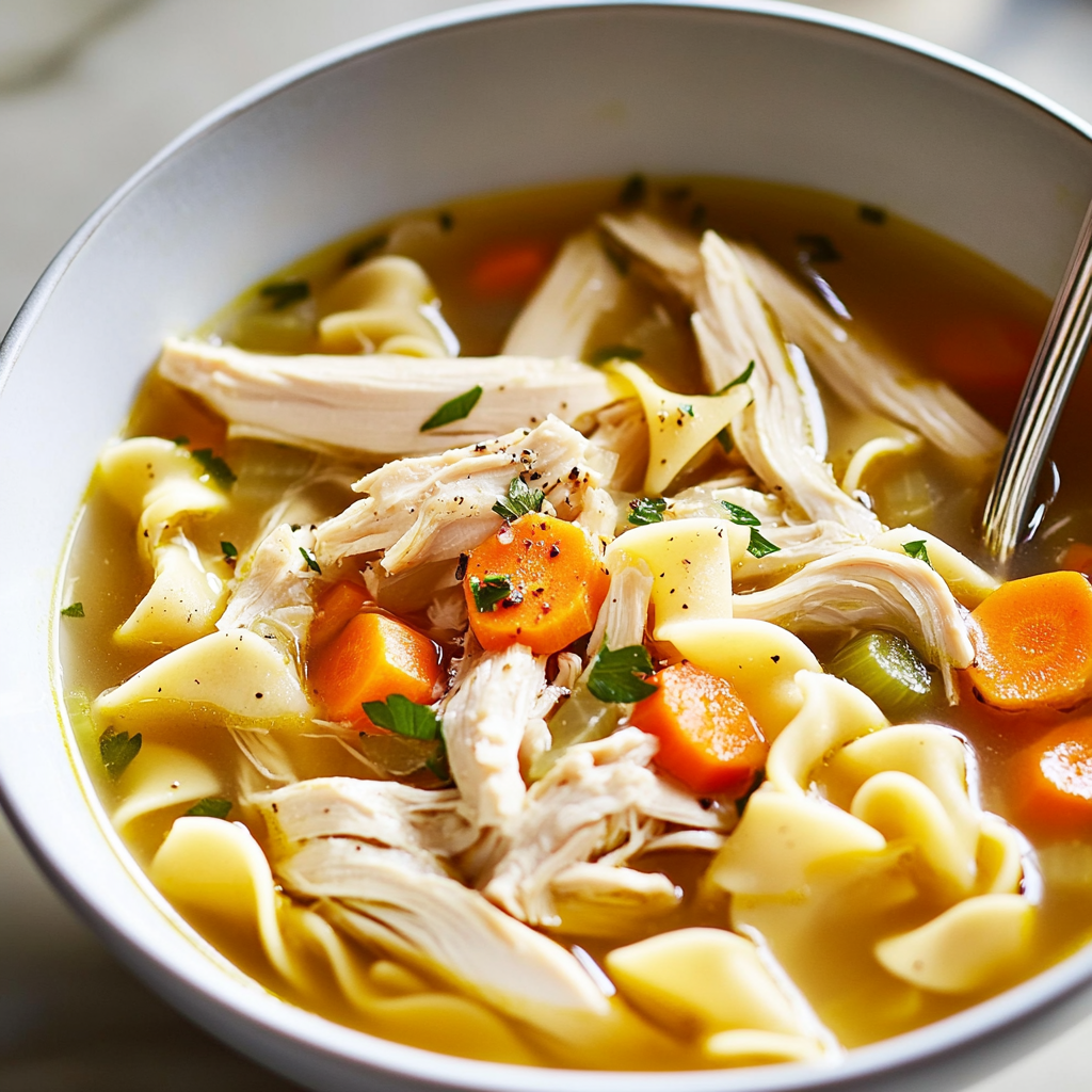 Cozy Homemade Chicken Noodle Soup Recipe for Comfort 1 homemade chicken noodle soup featured