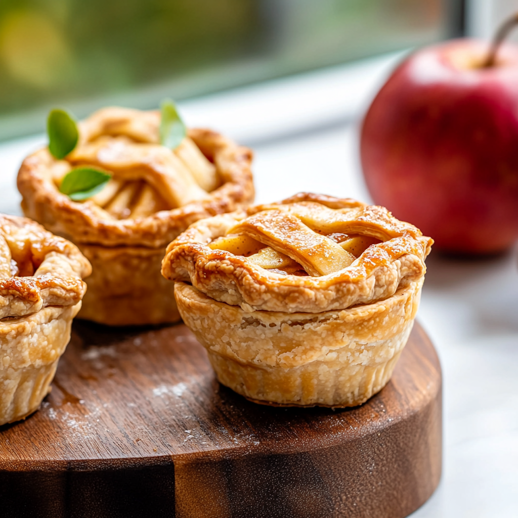 Irresistible Mini Apple Pies: A Cozy Fall Treat 3 Serving and storing