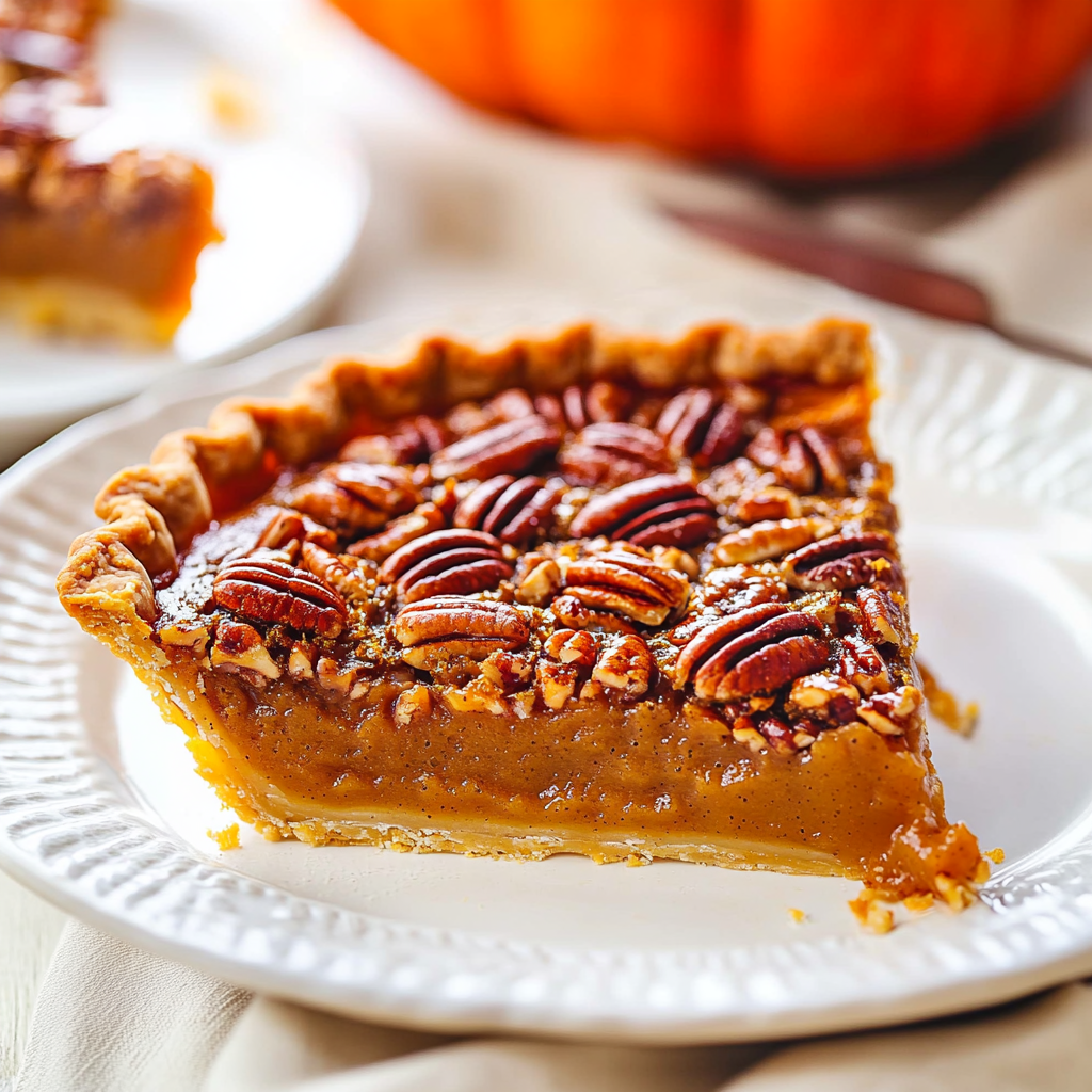 Irresistible Pumpkin Pecan Pie Recipe for Fall Bliss 1 pumpkin pecan pie featured