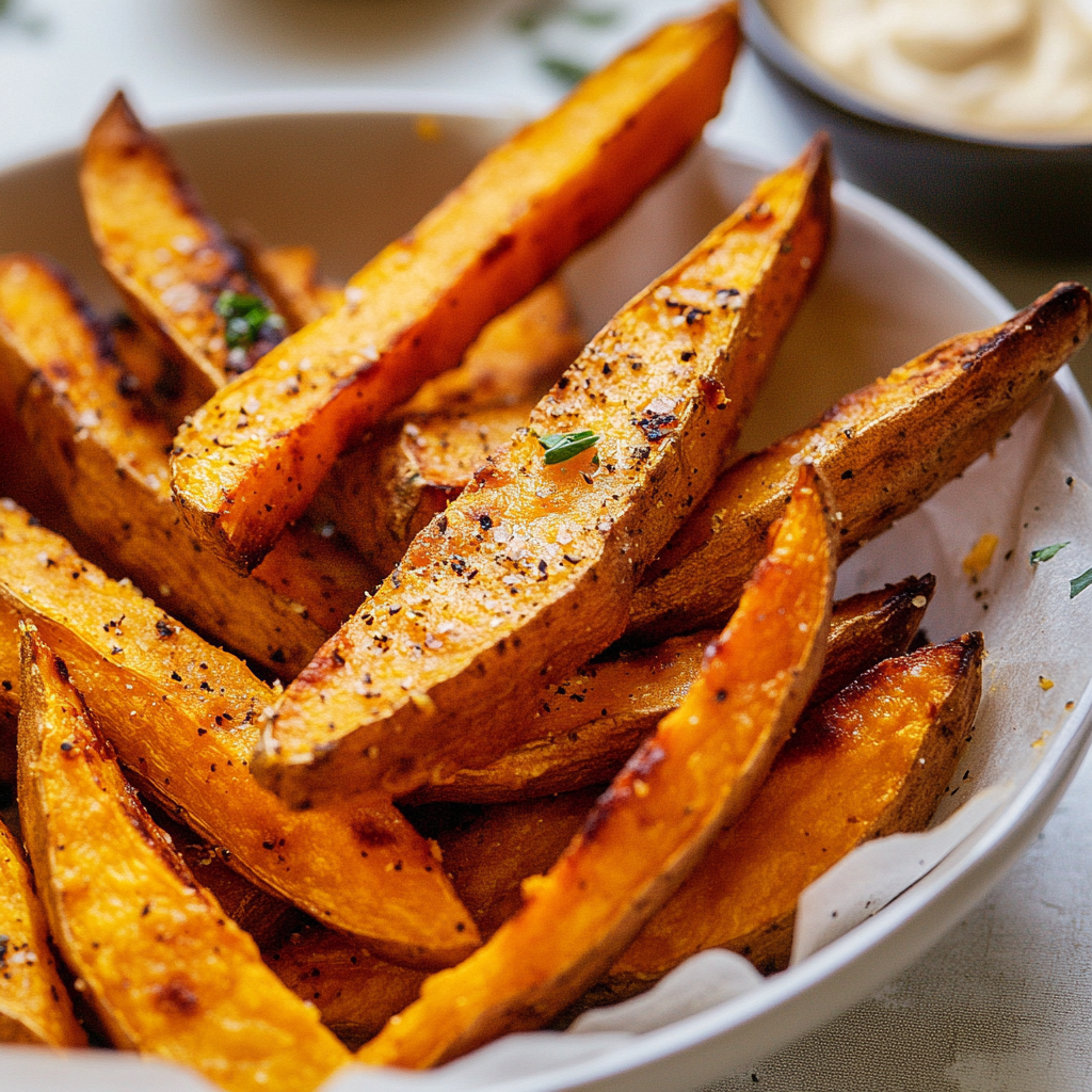 Crispy Sweet Potato Wedges: The Perfect Side Dish Recipe 1 sweet potato wedges featured