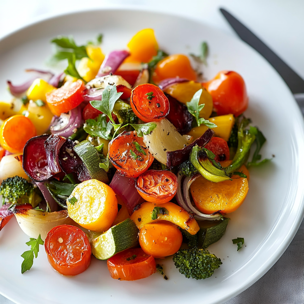 Colorful Vegetable Medley: A Quick, Gourmet Delight 1 vegetables featured